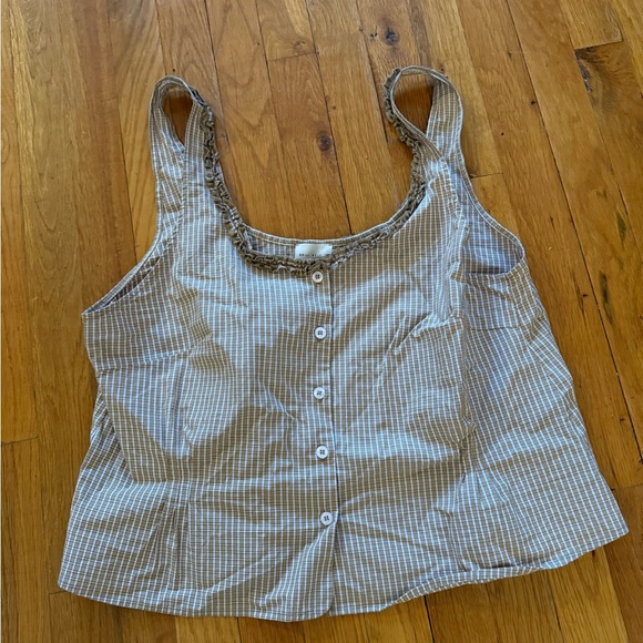 Deiji Studios PJ Short Set - Desert Check - Picture 2 of 8